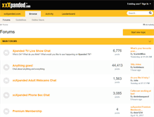 Tablet Screenshot of forum.xxxpanded.com